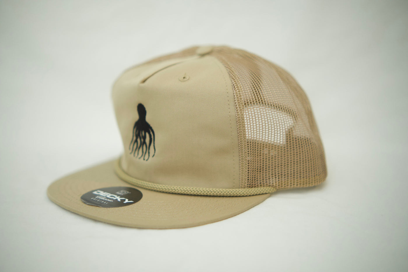 Kahki Roped Octupus Hat