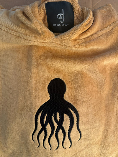 Khaki/Brown Octo Poncho