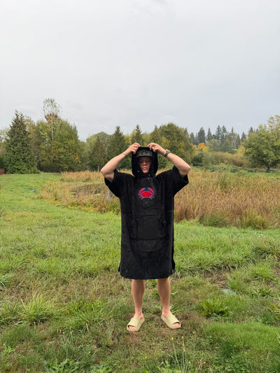 Black Crab Poncho