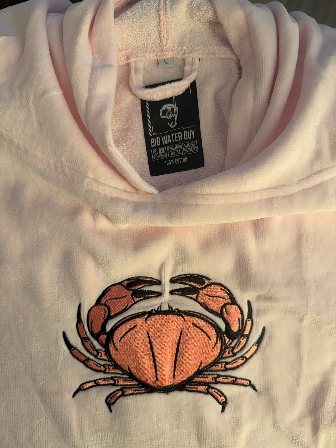 Pink Crab Poncho