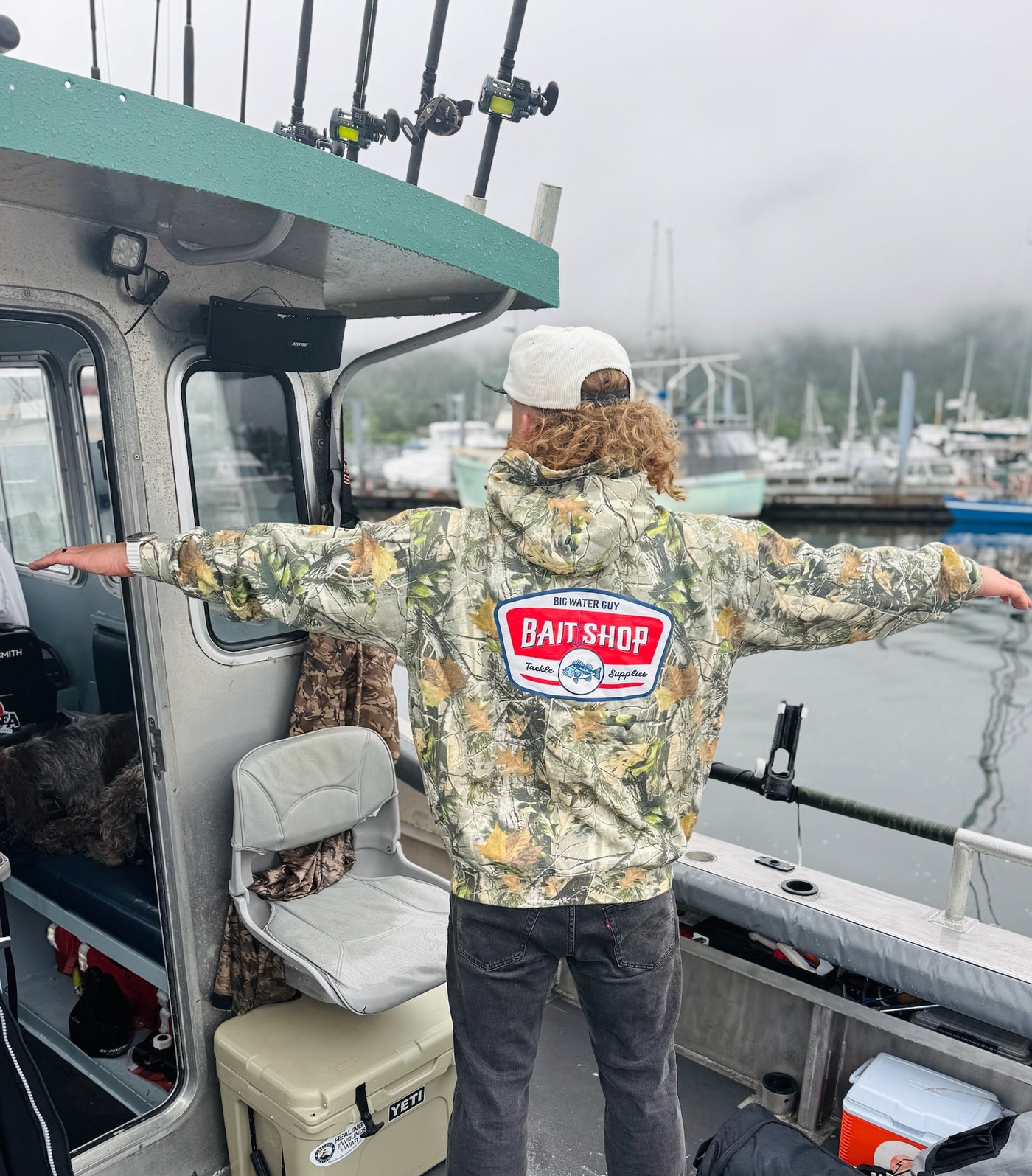 Bait Shop Camo Hoodie