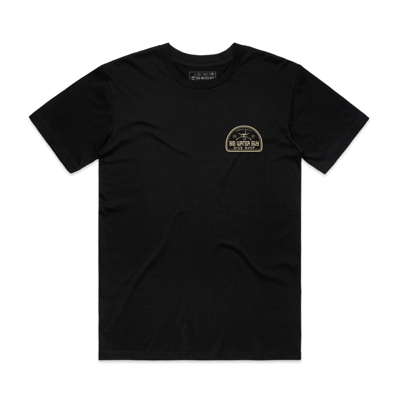 Black Dive shop T-shirt