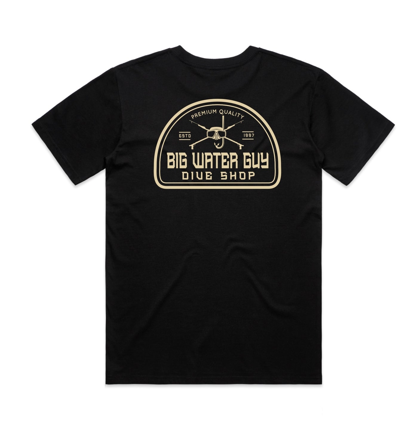 Black Dive shop T-shirt