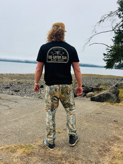 Black Dive shop T-shirt
