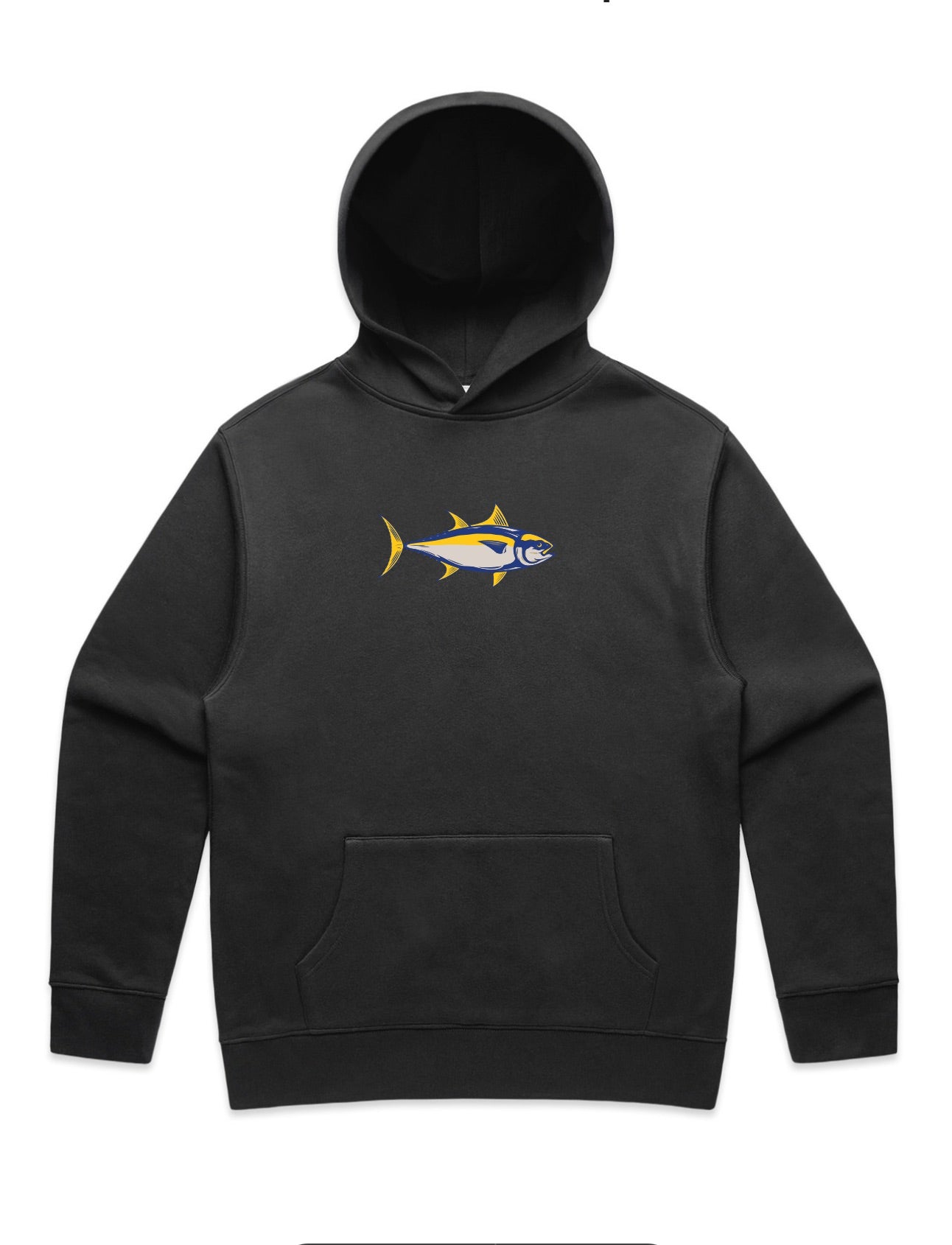 Faded Black Tuna Hoodie