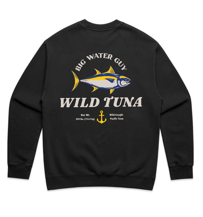 Faded Black Tuna Crewneck
