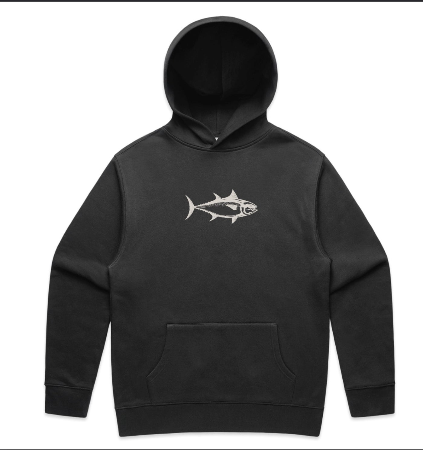 Faded Black Tuna Hoodie