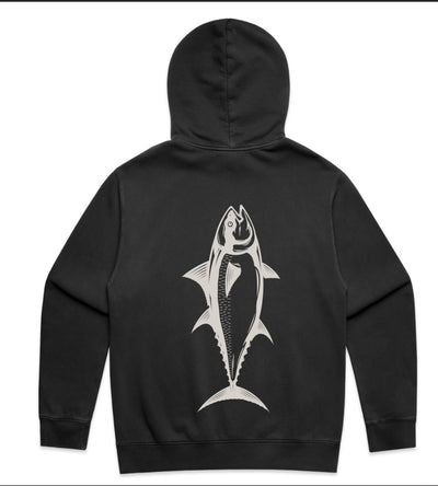 Faded Black Tuna Hoodie